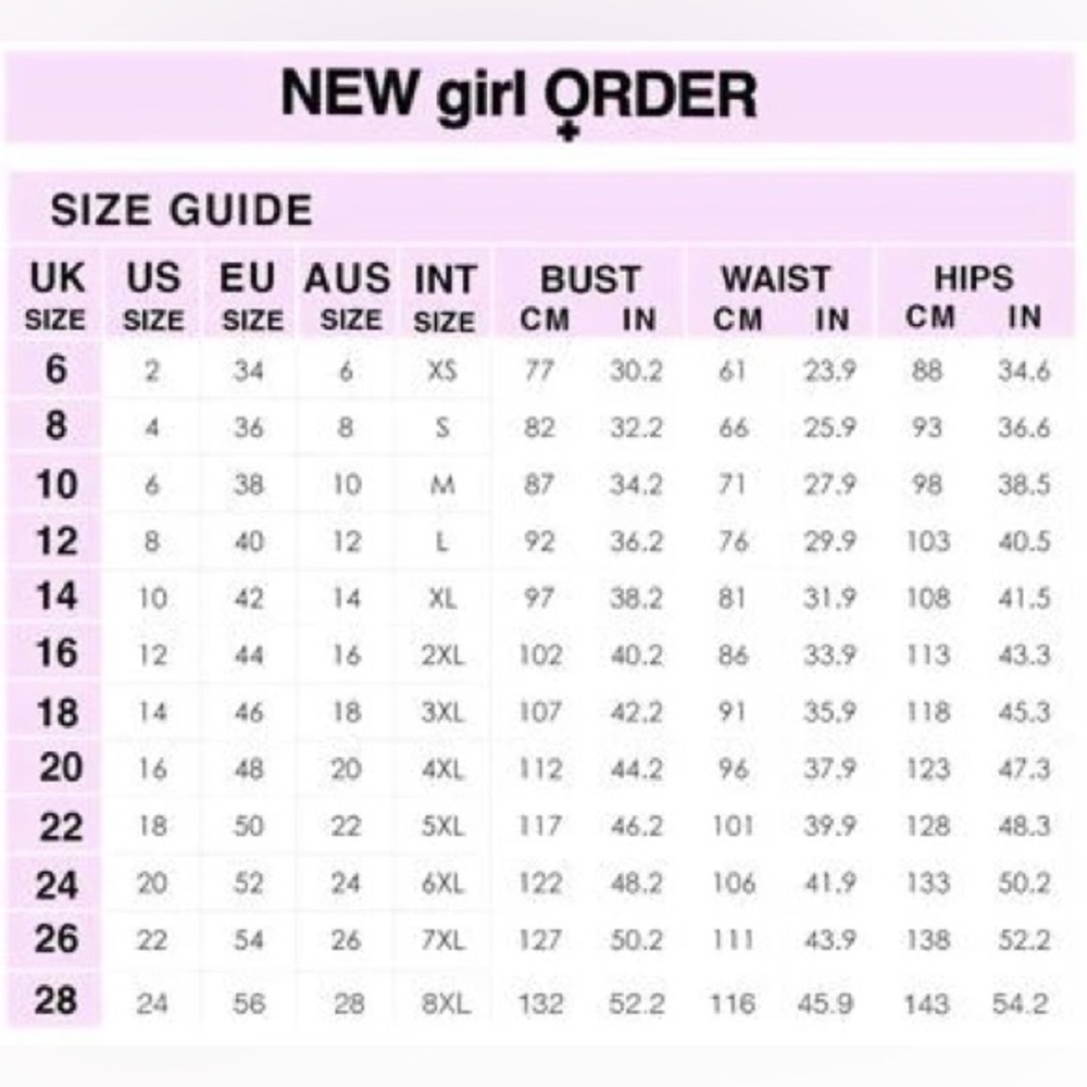 New Girl Order Zodiac Dress size uk 22 / new with tags - Picture 5 of 5